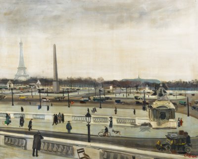 Bez názvu (Place de la Concorde) od Lucien Adrion