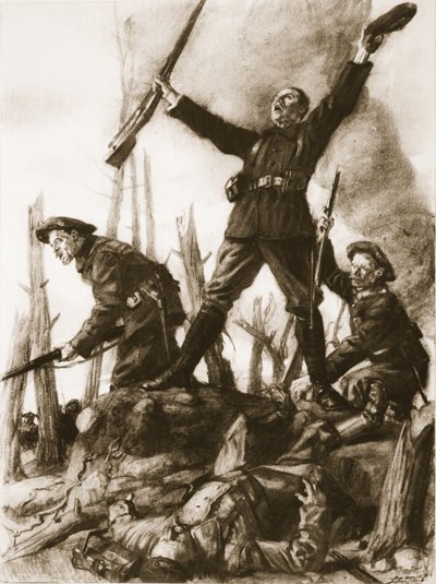 Na vrcholu Hartmannswillerkopf od Lucien Hector Jonas