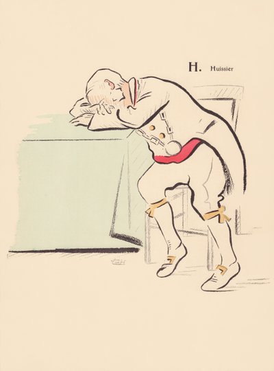 H. Soudní vykonavatel od Lucien L. (active 1904) Henreaux