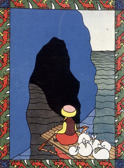 Sindibád (Sindibád) Marin na svém voru - v 