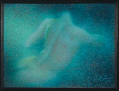 Harmonie en bleu, variation sur la Sonate au clair de lune - Modrá harmonie, variace na Beethovenovu Měsíční sonátu od Lucien Levy-Dhurmer