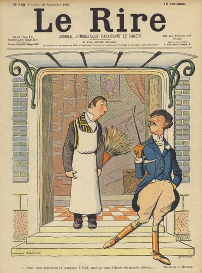 Ilustrace pro Le Rire od Lucien Metivet