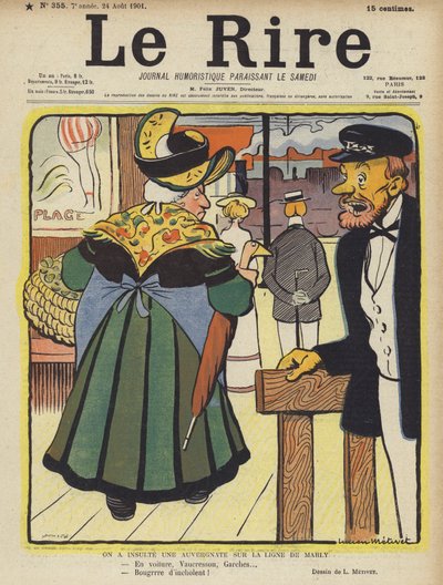 Ilustrace pro Le Rire od Lucien Metivet