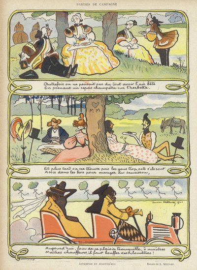 Ilustrace pro Le Rire od Lucien Metivet