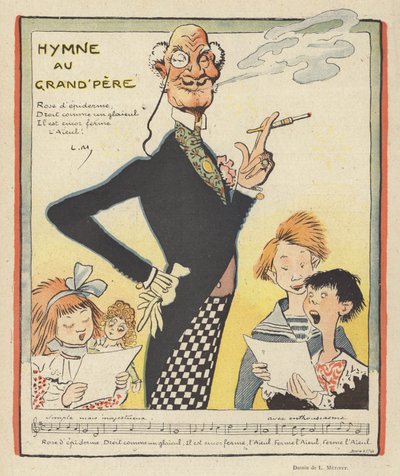 Ilustrace pro Le Rire od Lucien Metivet