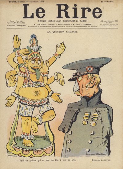 Ilustrace pro Le Rire od Lucien Metivet