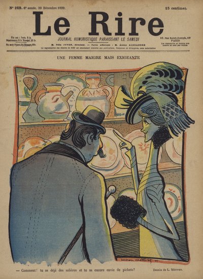 Ilustrace pro Le Rire od Lucien Metivet