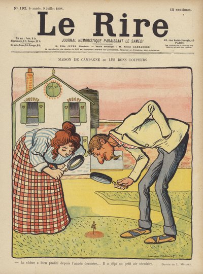 Ilustrace pro Le Rire od Lucien Metivet