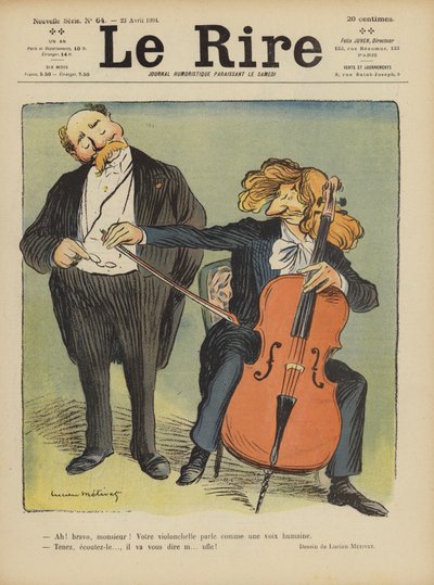 Ilustrace pro Le Rire od Lucien Metivet