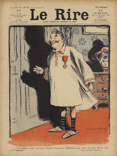 Ilustrace pro Le Rire od Lucien Metivet