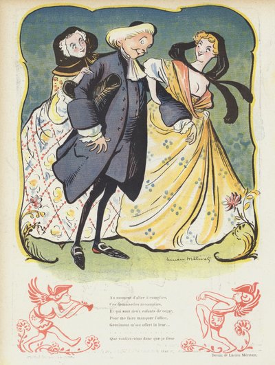 Ilustrace pro Le Rire od Lucien Metivet
