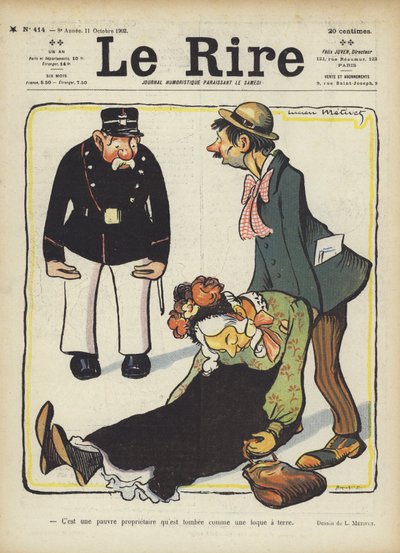 Ilustrace pro Le Rire od Lucien Metivet
