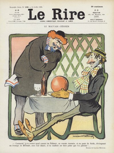 Ilustrace pro Le Rire od Lucien Metivet