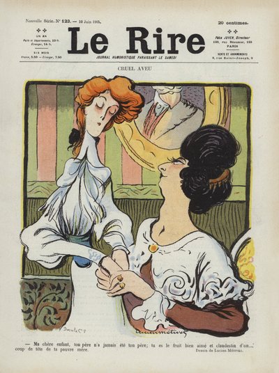 Ilustrace pro Le Rire od Lucien Metivet