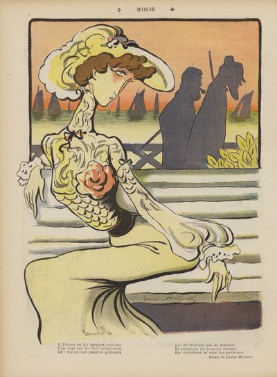 Ilustrace pro Le Rire od Lucien Metivet
