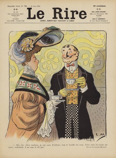 Ilustrace pro Le Rire od Lucien Metivet