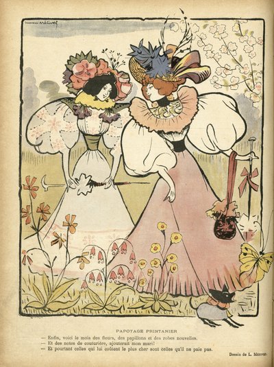 Ilustrace v Le Rire od Lucien Metivet