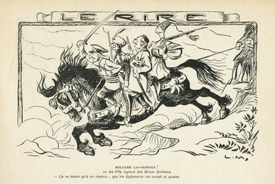 Ilustrace v Le Rire od Lucien Metivet