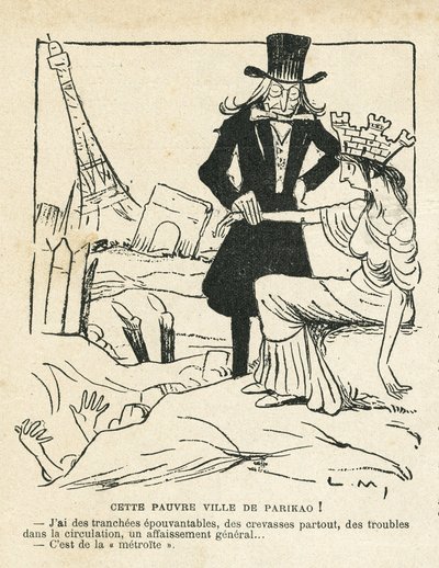 Ilustrace v Le Rire od Lucien Metivet