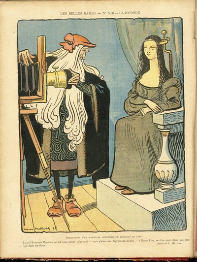 Ilustrace v Le Rire od Lucien Metivet