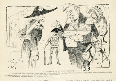 Ilustrace v Le Rire od Lucien Metivet