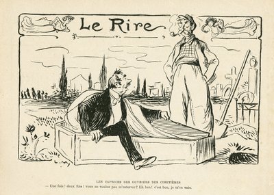 Ilustrace v Le Rire od Lucien Metivet