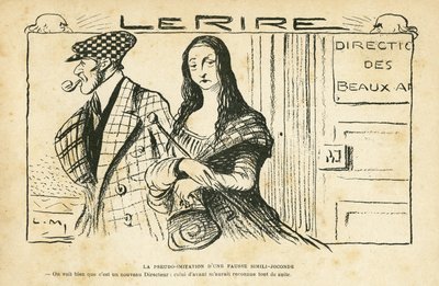 Ilustrace v Le Rire od Lucien Metivet