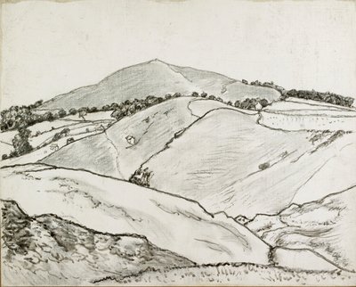 Cefn Bryn, 1933 od Lucien Pissarro