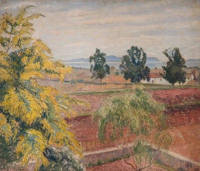 Mimosa Lavendau, 1923. od Lucien Pissarro