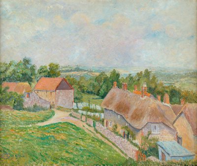 Phippens Cottage, Hewood Green od Lucien Pissarro