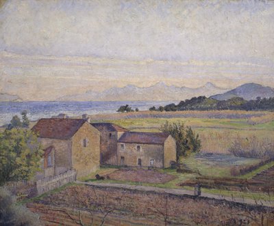 Rade de Bormes od Lucien Pissarro