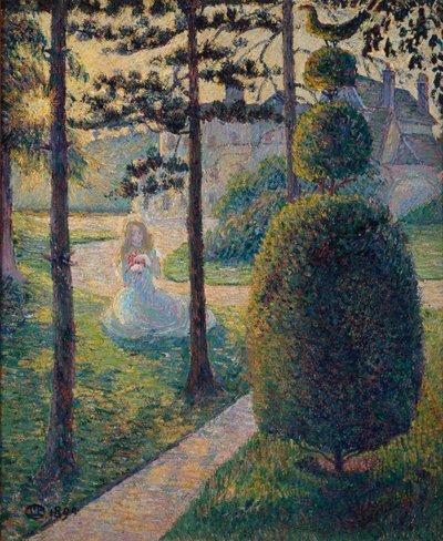 Víla, 1894 od Lucien Pissarro