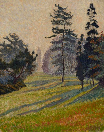 Pagoda, Kew od Lucien Pissarro