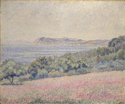 Bodláky, Le Brusq, 1925 od Lucien Pissarro