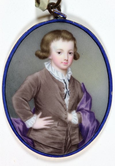 Lord Edward Charles Cavendish Bentinck (smalt) od Lucius Barber