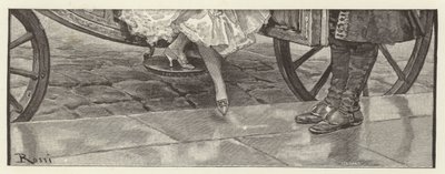 Ilustrace pro The School for Scandal (chromolitho) od Lucius Rossi