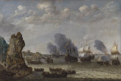 Čtyřdenní bitva, 11-14 června 1666 od Ludolf Bakhuizen