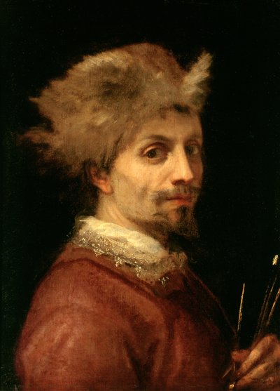 Autoportrét, cca 1606 (olej na plátně) od Ludovico Cardi Cigoli