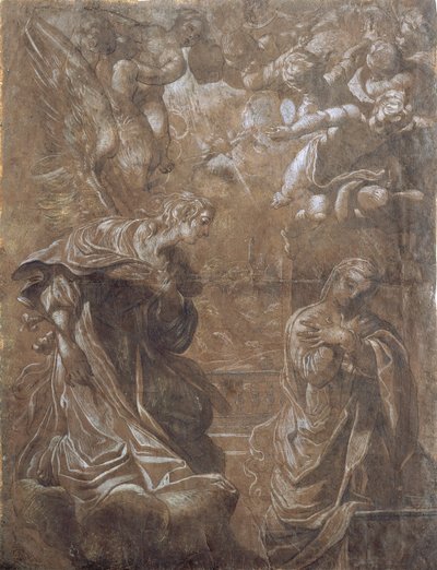 Zvěstování od Ludovico Carracci