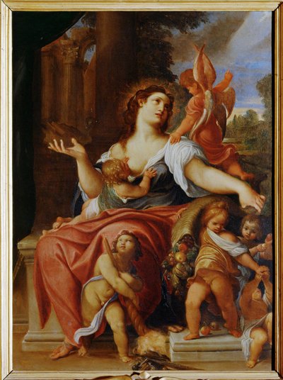 Providence (malba na dřevě) od Ludovico Carracci