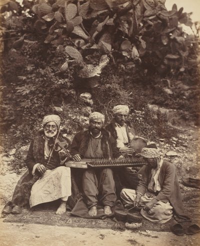 Arabští hudebníci, 1864. od Ludovico Wolfgang Hart