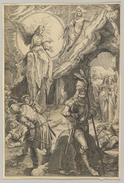 Vzkříšení, od Umučení Krista, ca. 1623. od Ludovicus Siceram