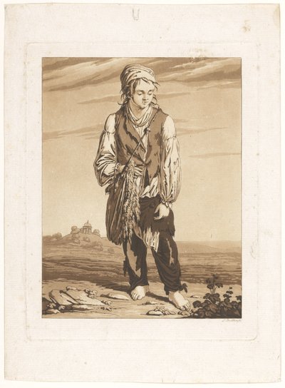 Žebrácké dítě od Ludwig Buchhorn