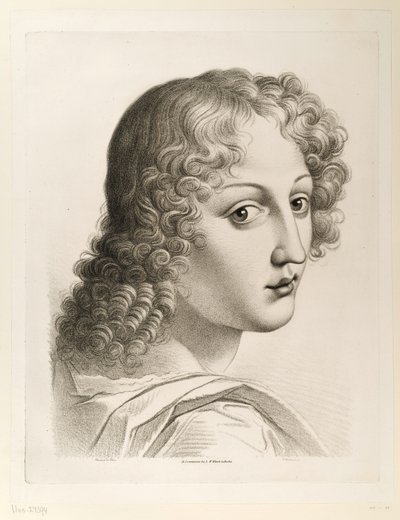 Hlava anděla od Ludwig Buchhorn