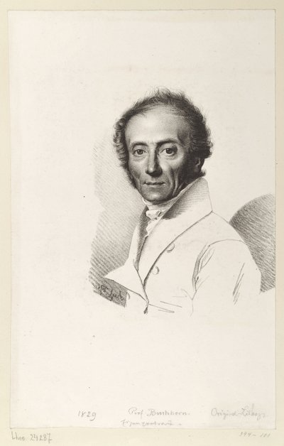 Autoportrét od Ludwig Buchhorn