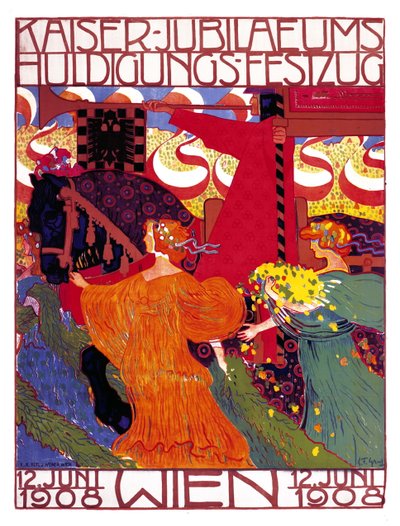 Kaiser Jubilee Homage Festival od Ludwig Ferdinand Graf