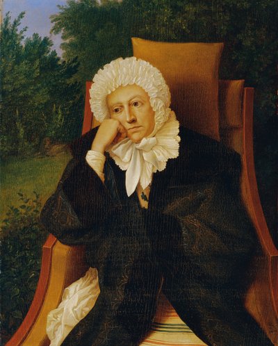 Dáma v křesle od Ludwig Ferdinand Schnorr von Carolsfeld