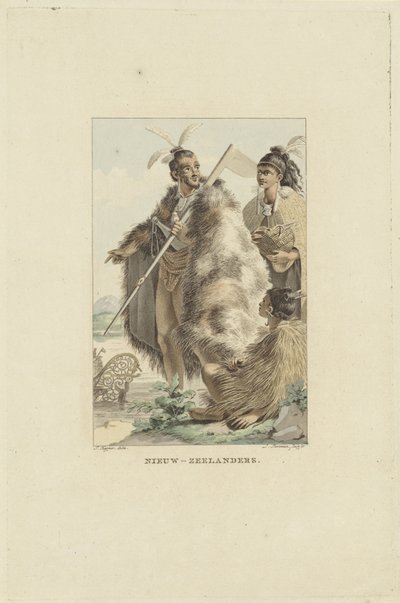Novozélanďané Novozélanďané (titul na předmětu) od Ludwig Gottlieb Portman