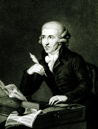 Joseph Haydn (1732-1809) kolem roku 1770 od Ludwig Guttenbrunn