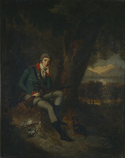 Portrét hraběte Nikity Petroviče Panina 1770-1837 v loveckých šatech od Ludwig Guttenbrunn